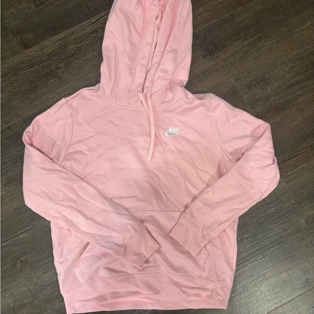 Light pink Nike hoodie